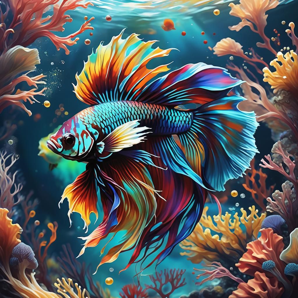 A Betta fish