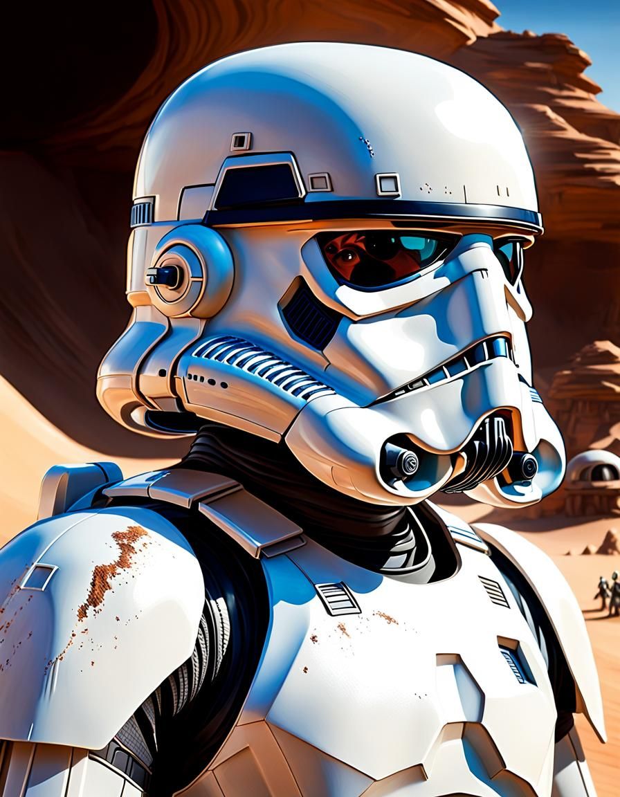 Stormtrooper  by @JadeShadow