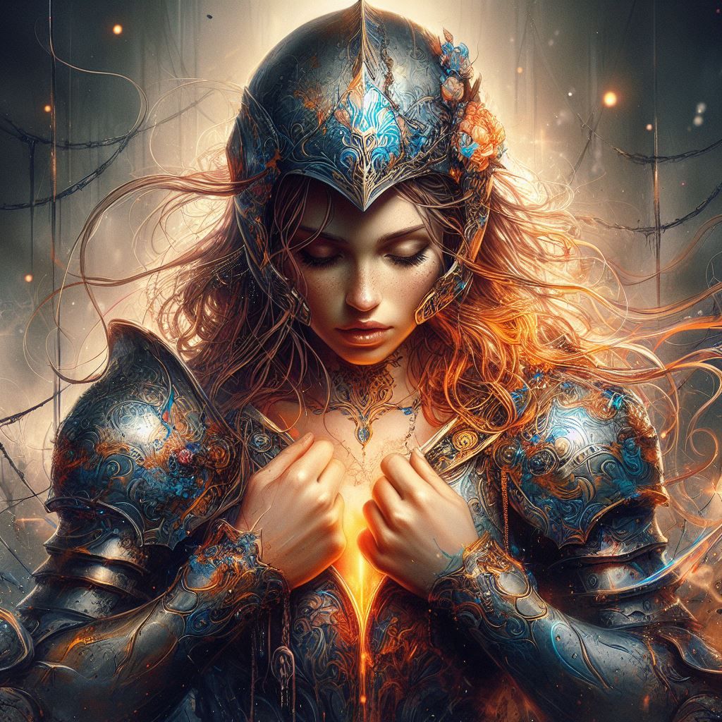 I put my armor on, show you how strong I am