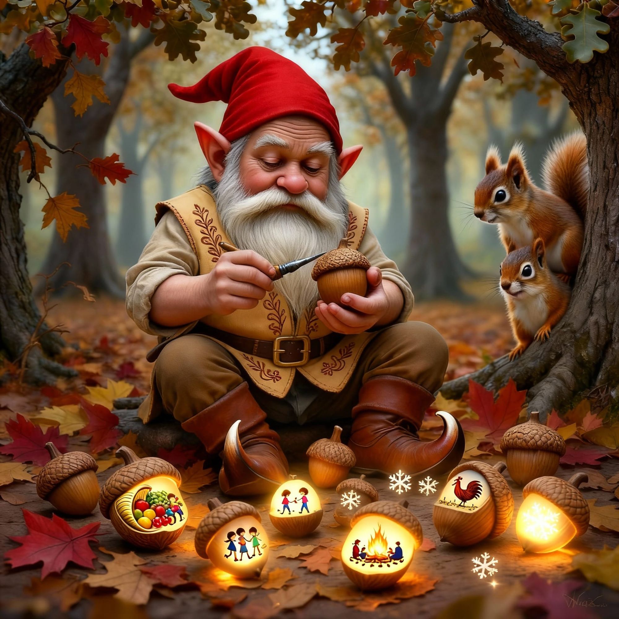 Autumn Acorns - Start Image 2