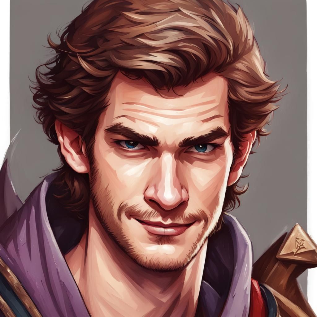 Andrew Garfield as a Dungeons and Dragons character - AI Generated ...