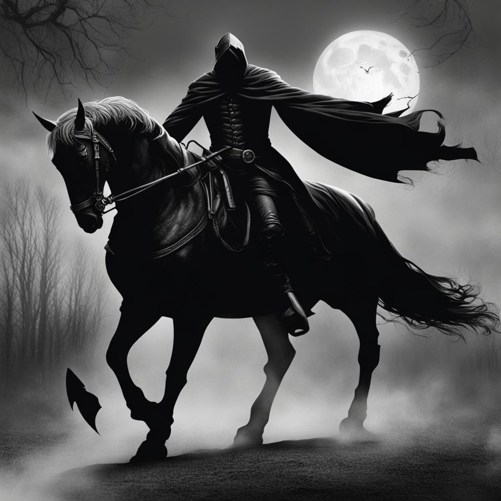 Headless Horseman - AI Generated Artwork - NightCafe Creator