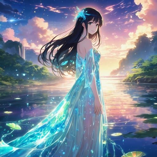 Pim bioluminescent dress