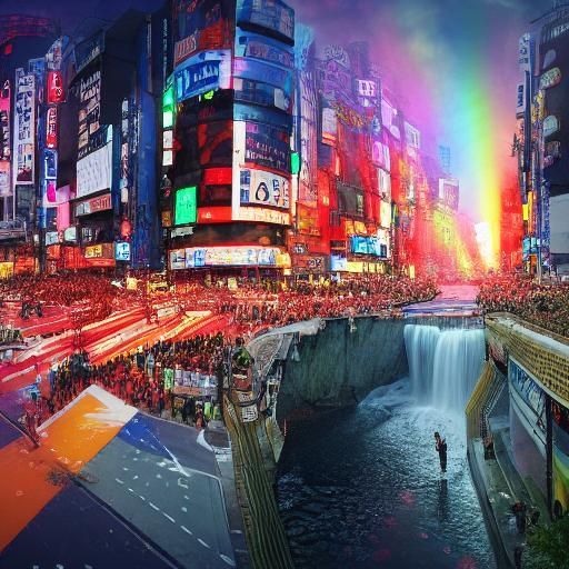 Tokyo Scramble Waterfalls_000