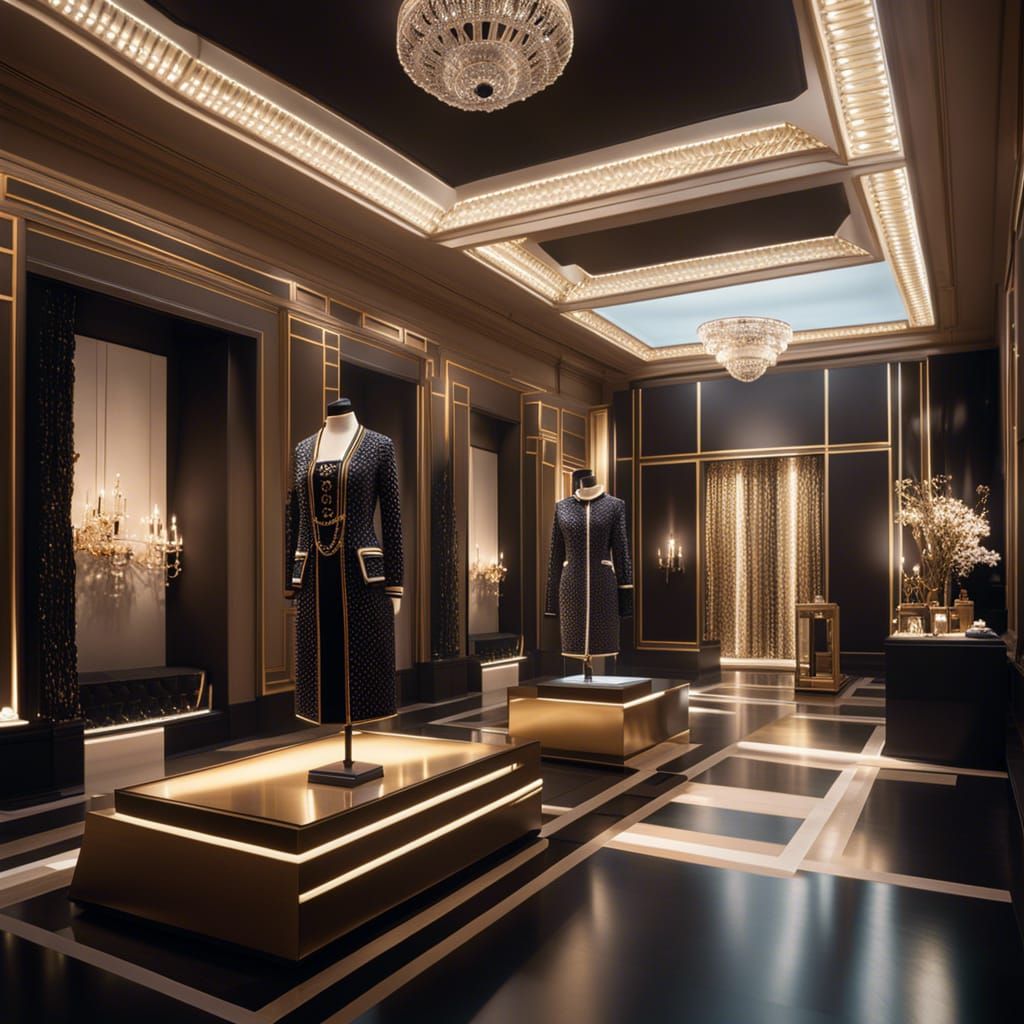 Coco chanel fashion store