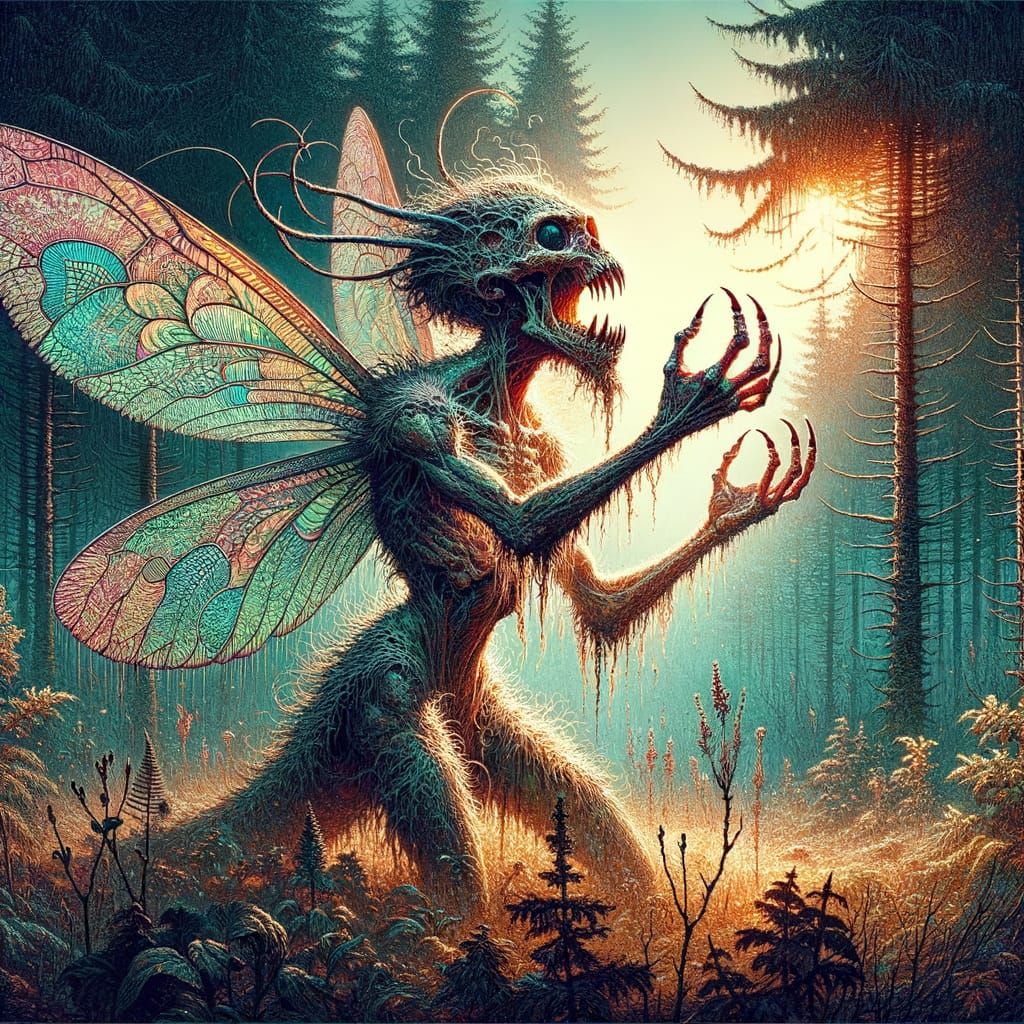 Tormented fairy  by @BunnyFooFoo