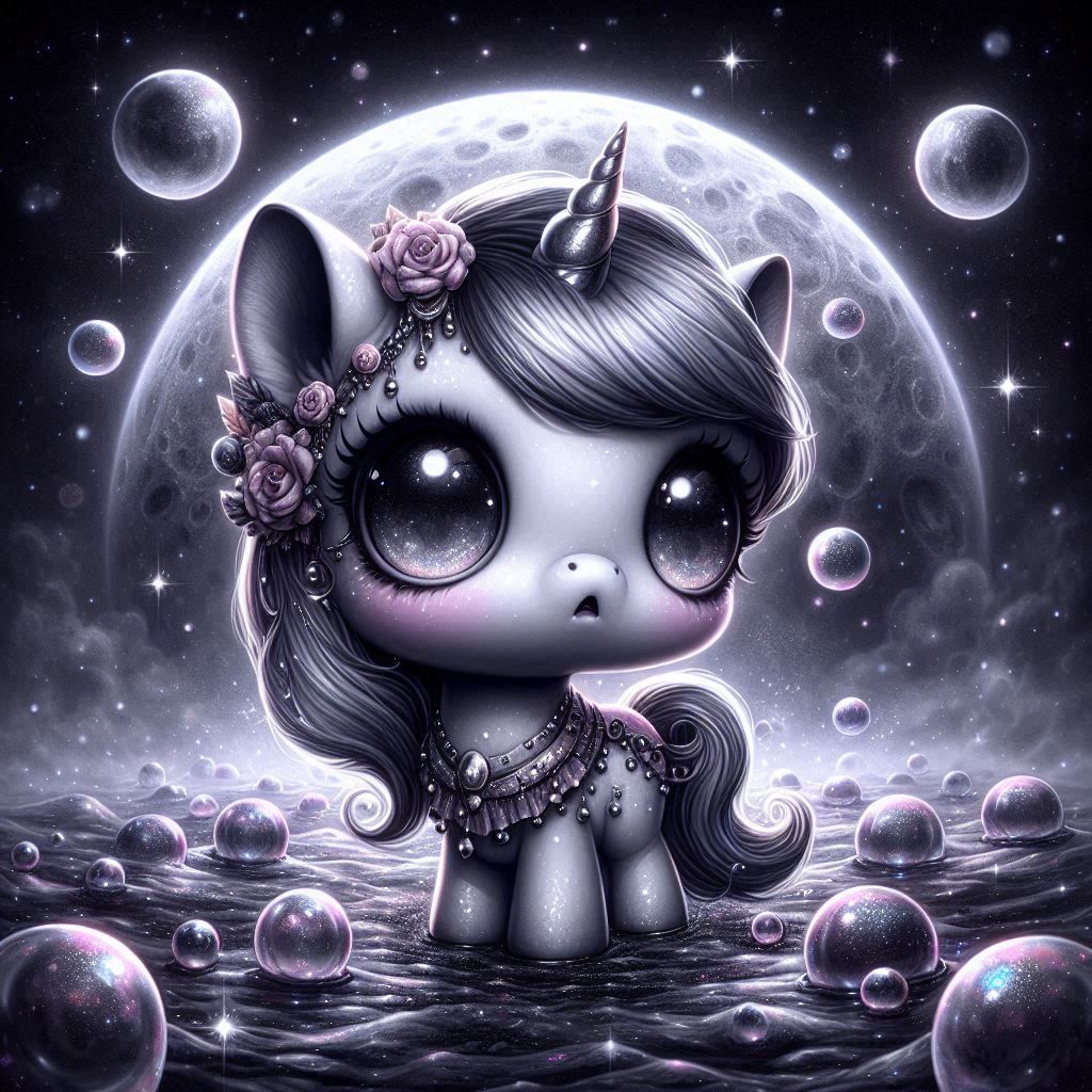 goth punk unicorn