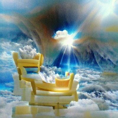 Then I saw a great white throne and him who was seated on it...