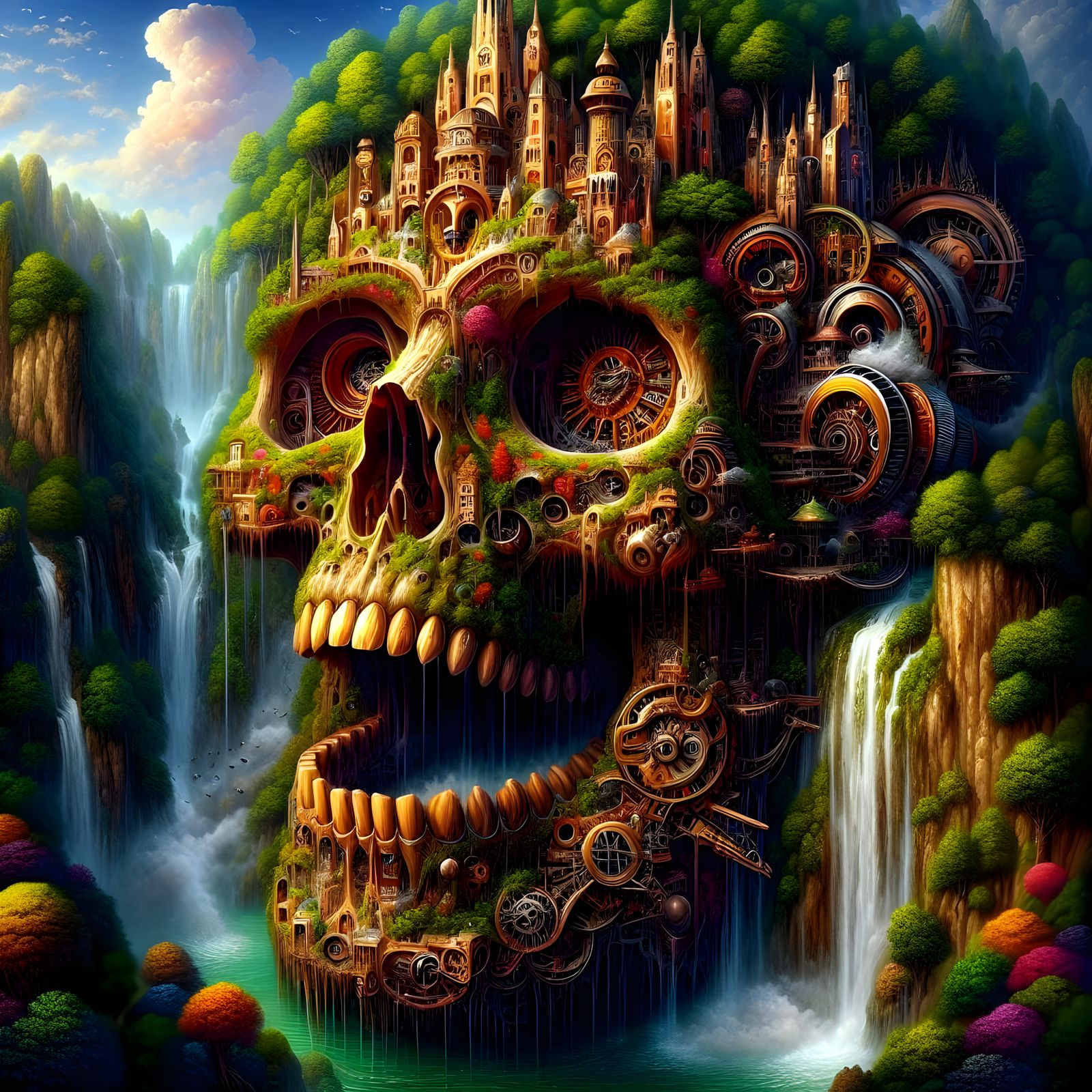 the skulltown mountain