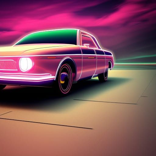 old style car