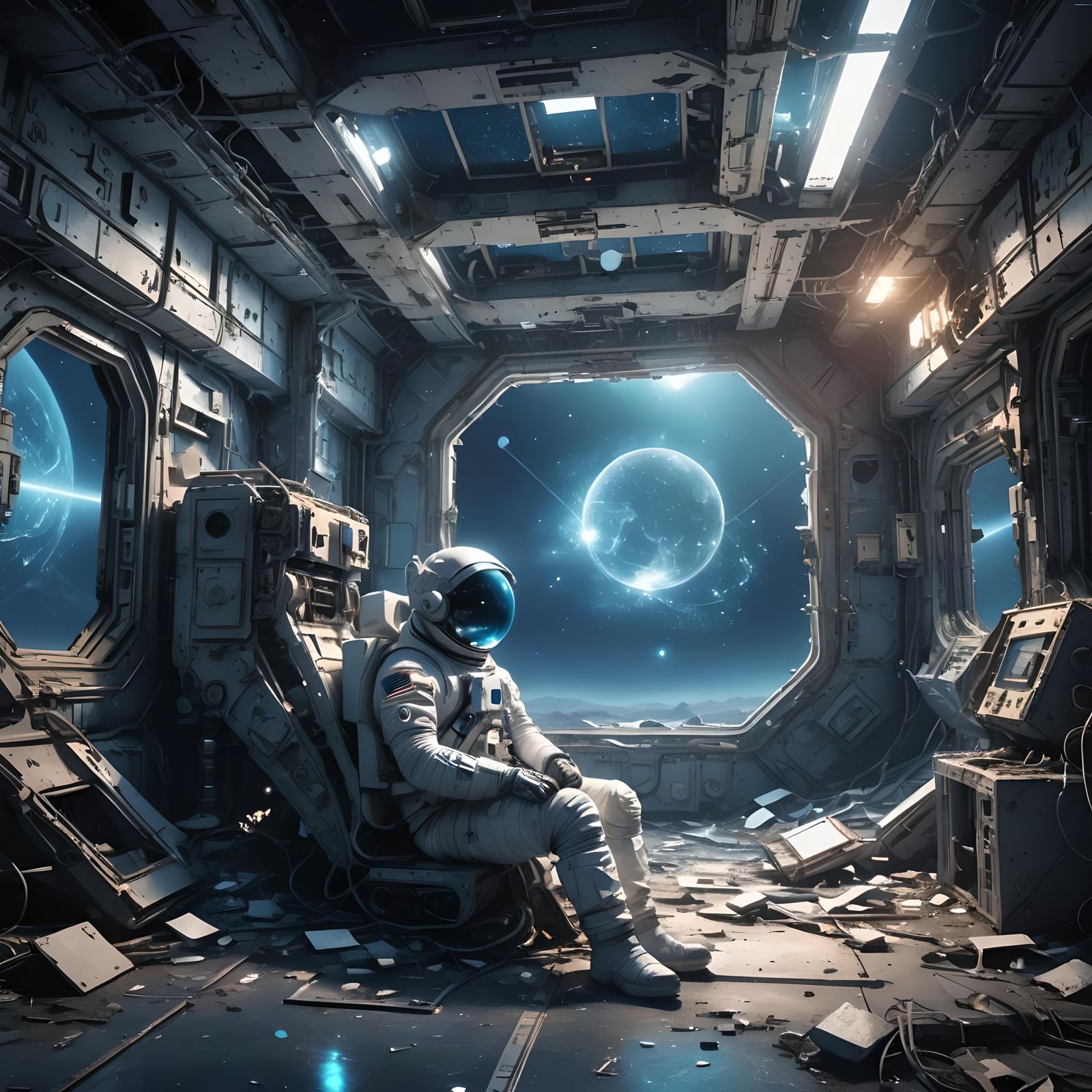 Can you hear me, Major Tom?  by @Oblique Lens