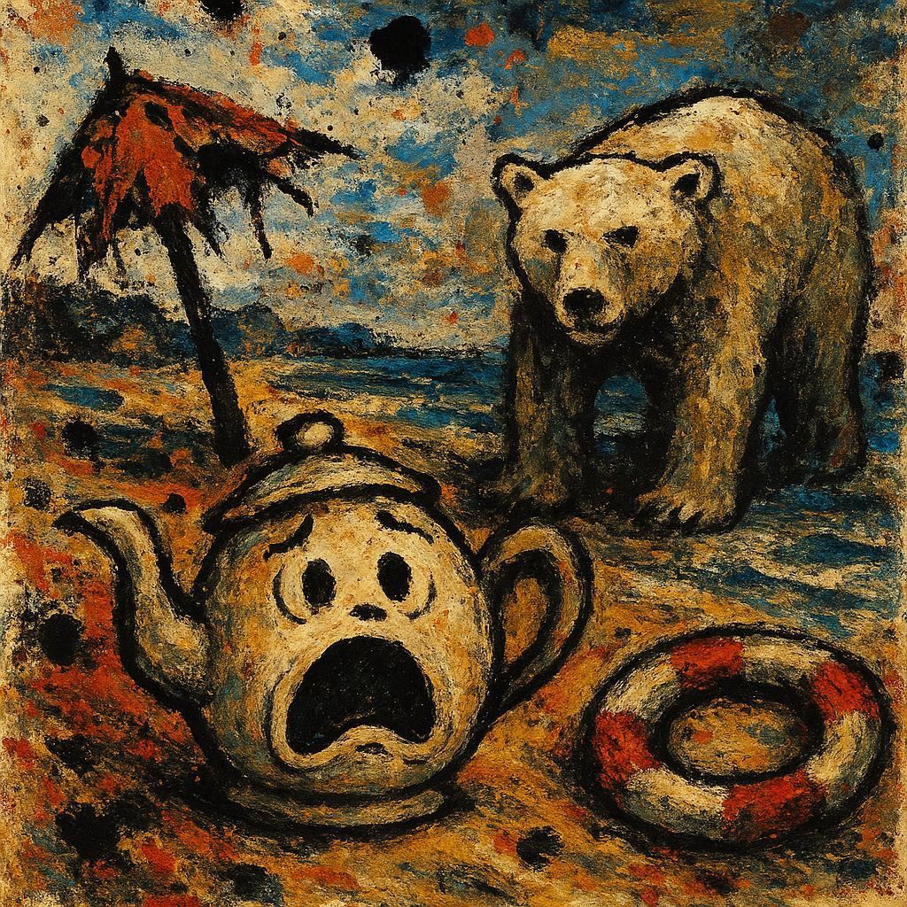 "WHY ARE YOU HERE! IT'S NOT EVEN COLD!"