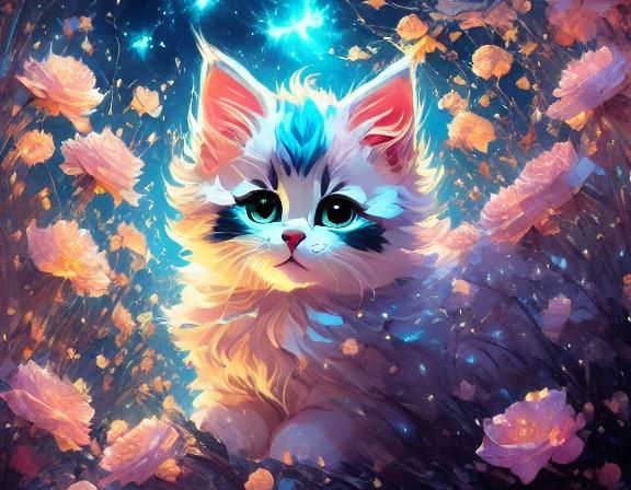  Animals 0 Word Prompt Challenge - <lora:kittenwish:1.0>