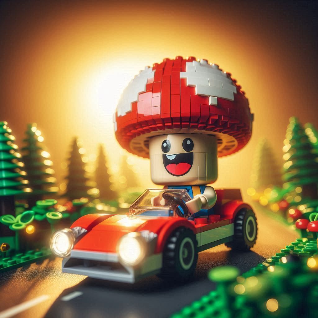 Crazy Mushroom Lego