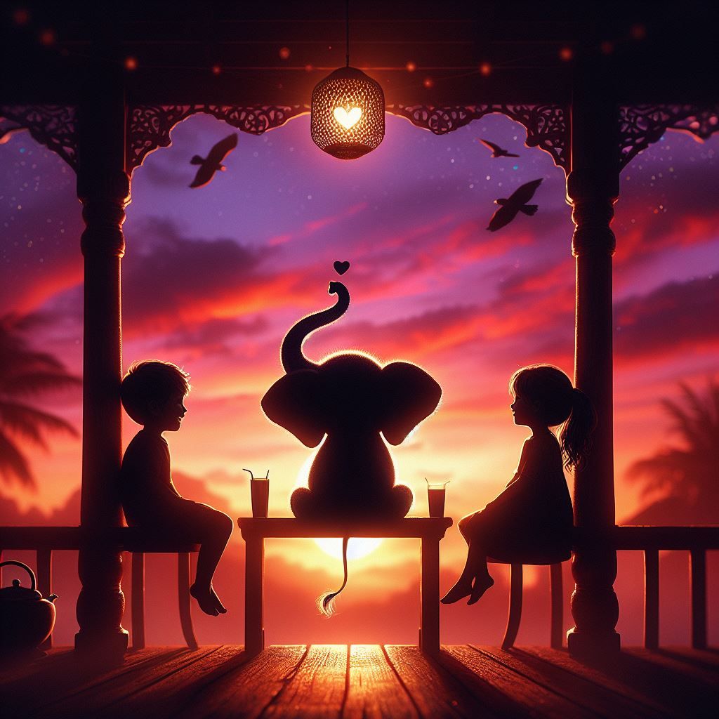 Fuzzy Having Fun With His Favorite People