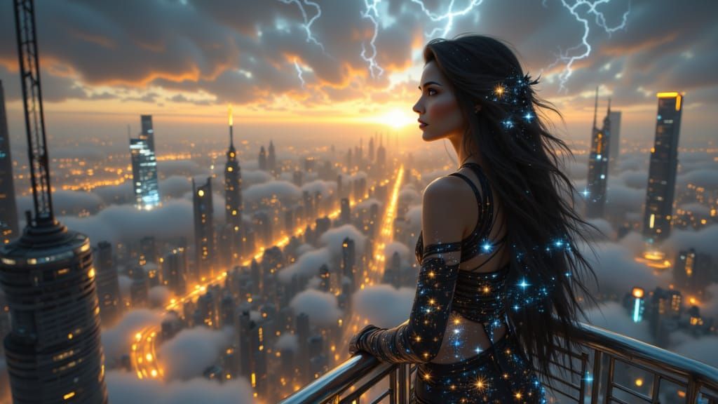 Nyamira: The Celestial Watcher