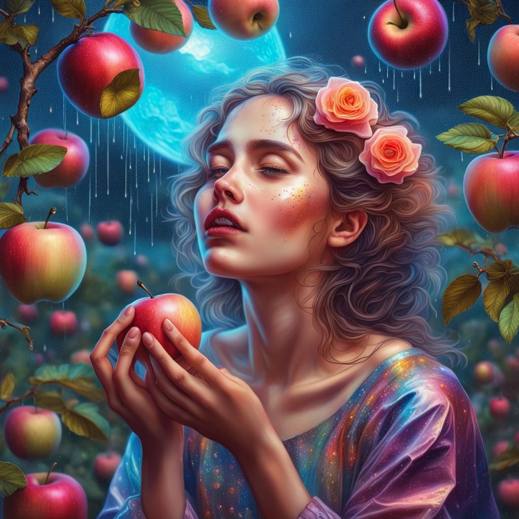 kashmeer apples - AI Generated Artwork - NightCafe Creator