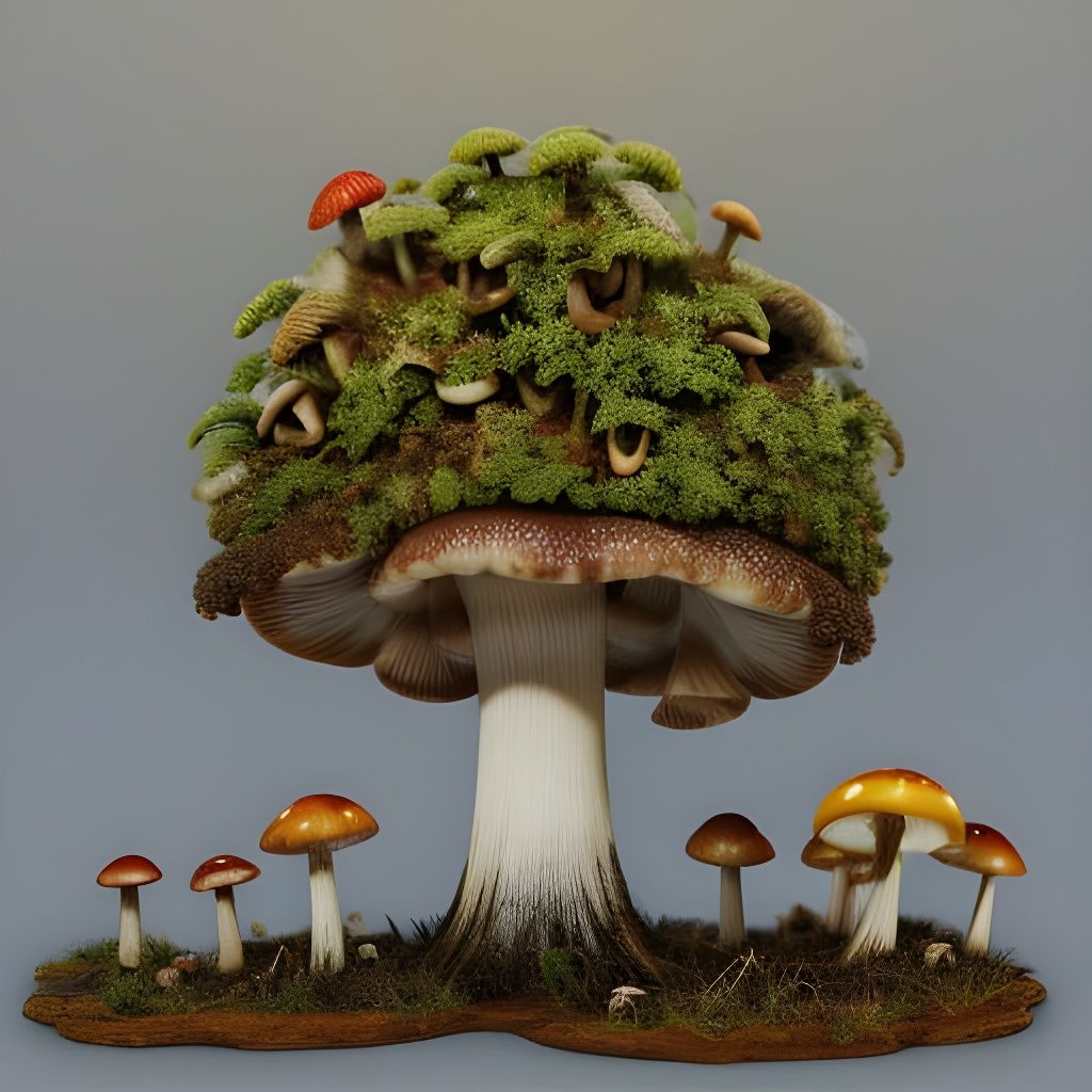 Radiant Fungi in a Nuclear Landscape