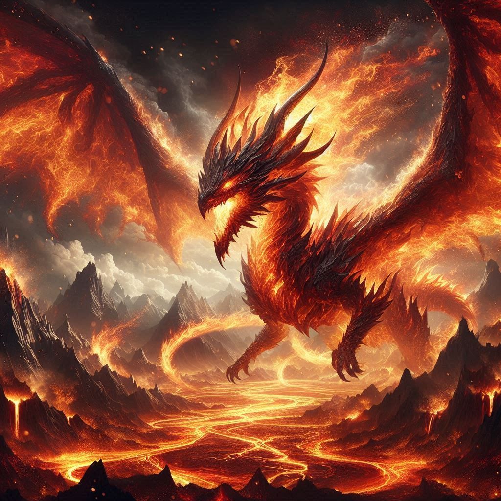 Fieryn, Fire Dragon of Pyria (2)