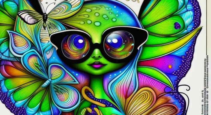 Butterfly Character
