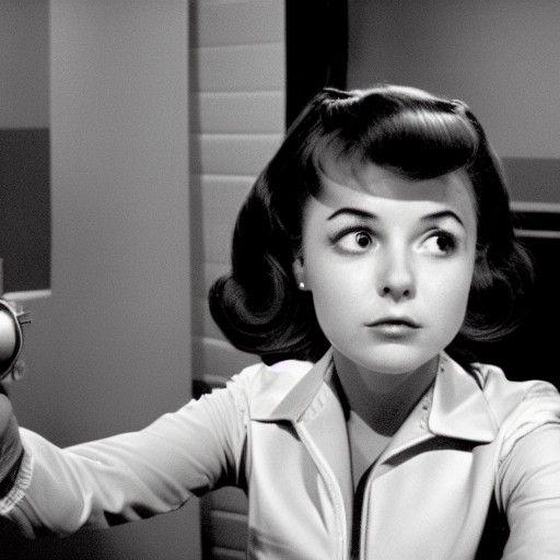 The girl who fell from outer space