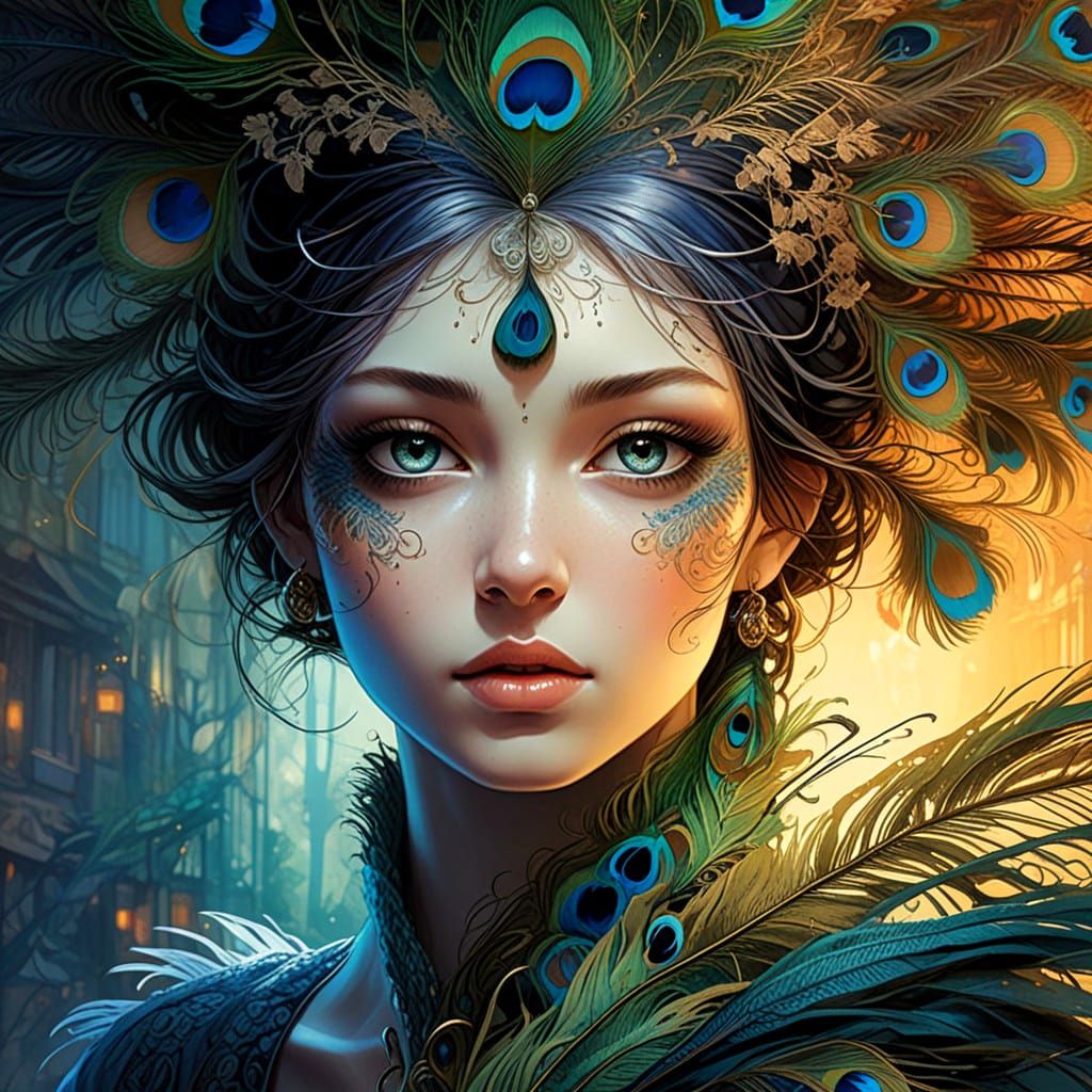 Feathers of Dream  by @Babel