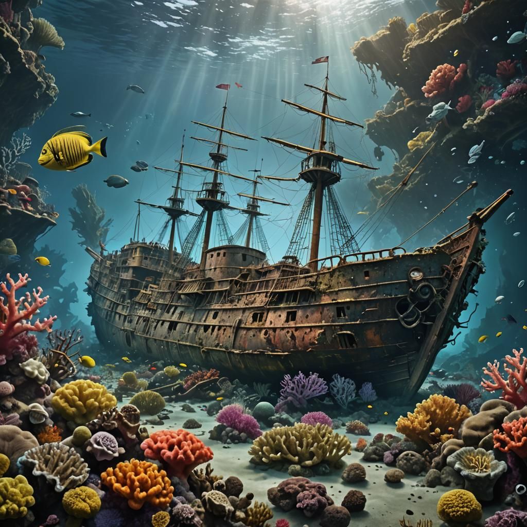 Shipwreck  by @Lady of the Thorns