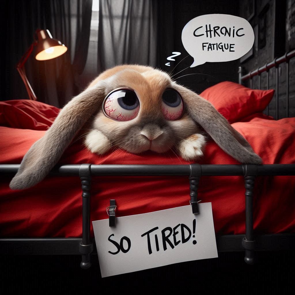 Bunny Is Always Struggling To Balance Pain with Distraction....