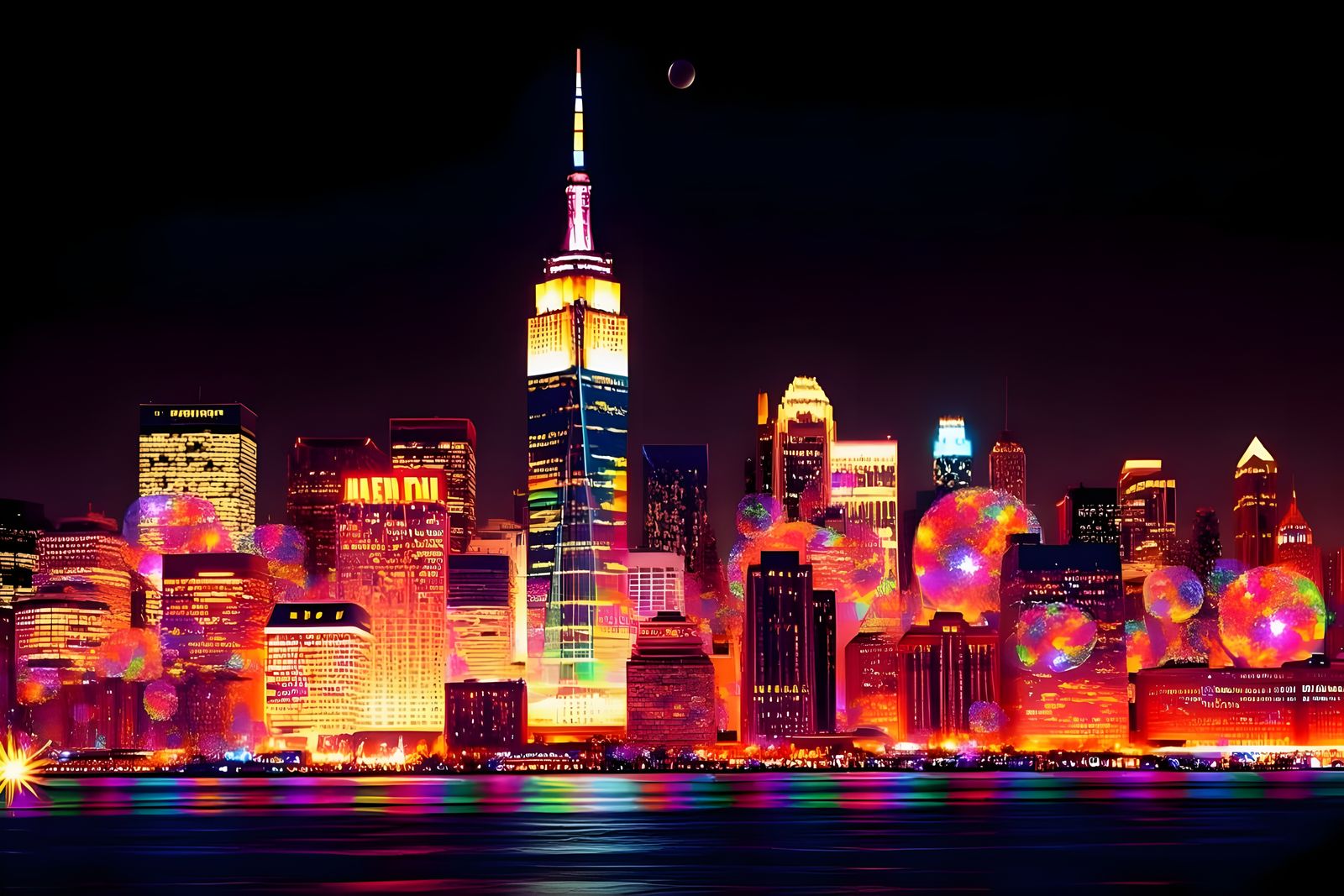 Bubbly New York City  by @Gary Murakami