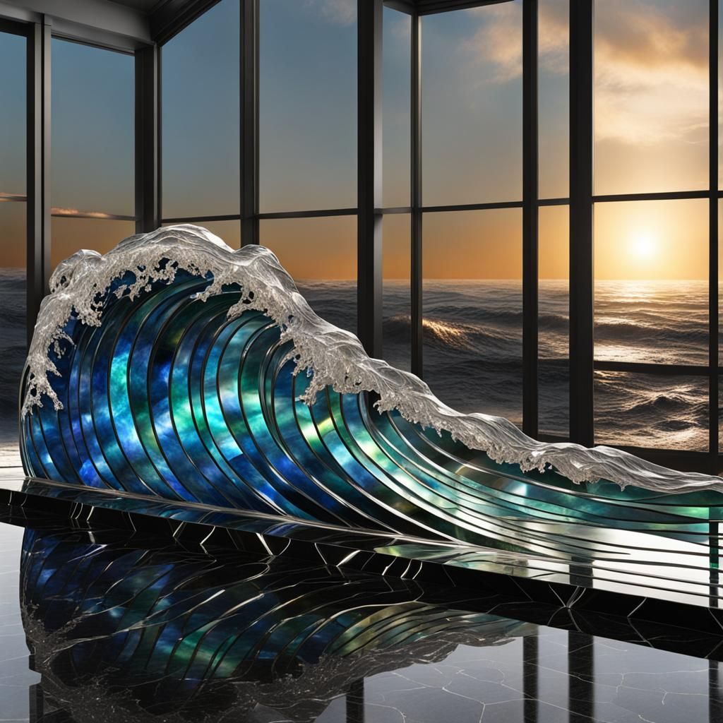Ocean Wave backlight