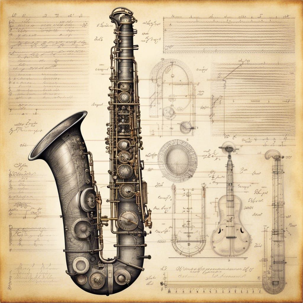 saxophone AI Generated Artwork NightCafe Creator