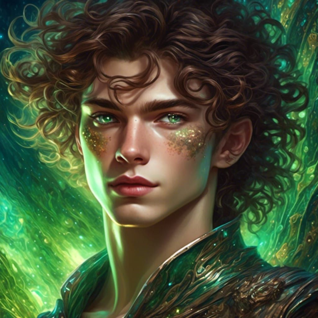 <lora:Epic Sci Fi:1.0> <lora:Colors:0.3> <lora:Space Oddity:0.3> (Spectacular image extreme close up of a handsome perfectly shaved young ma...