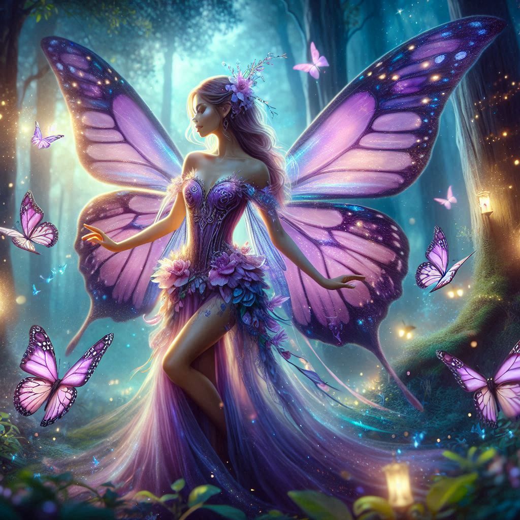 The butterfly fairy