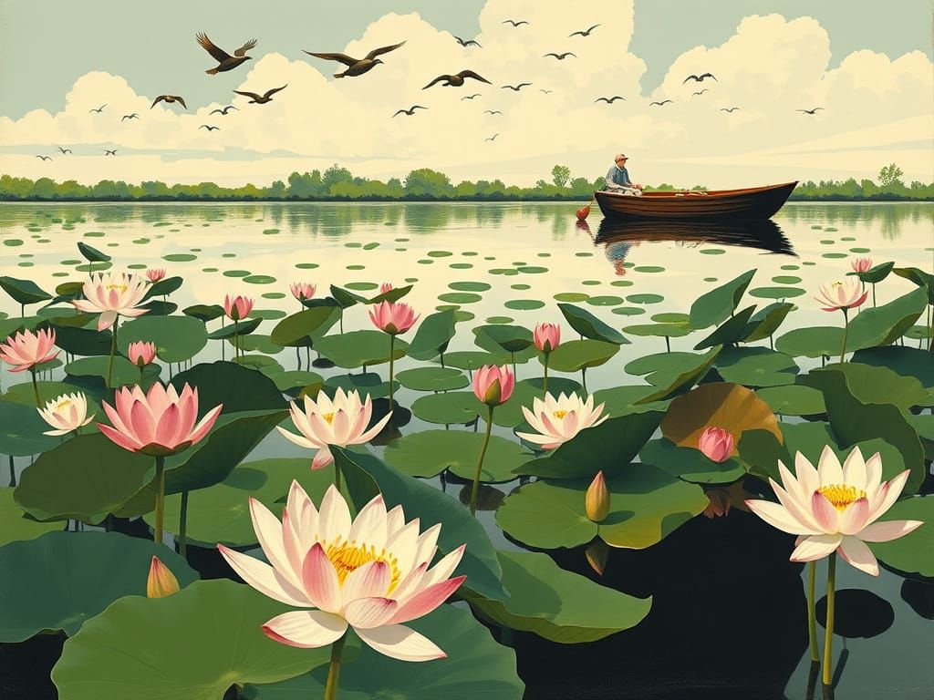 lotus flowers