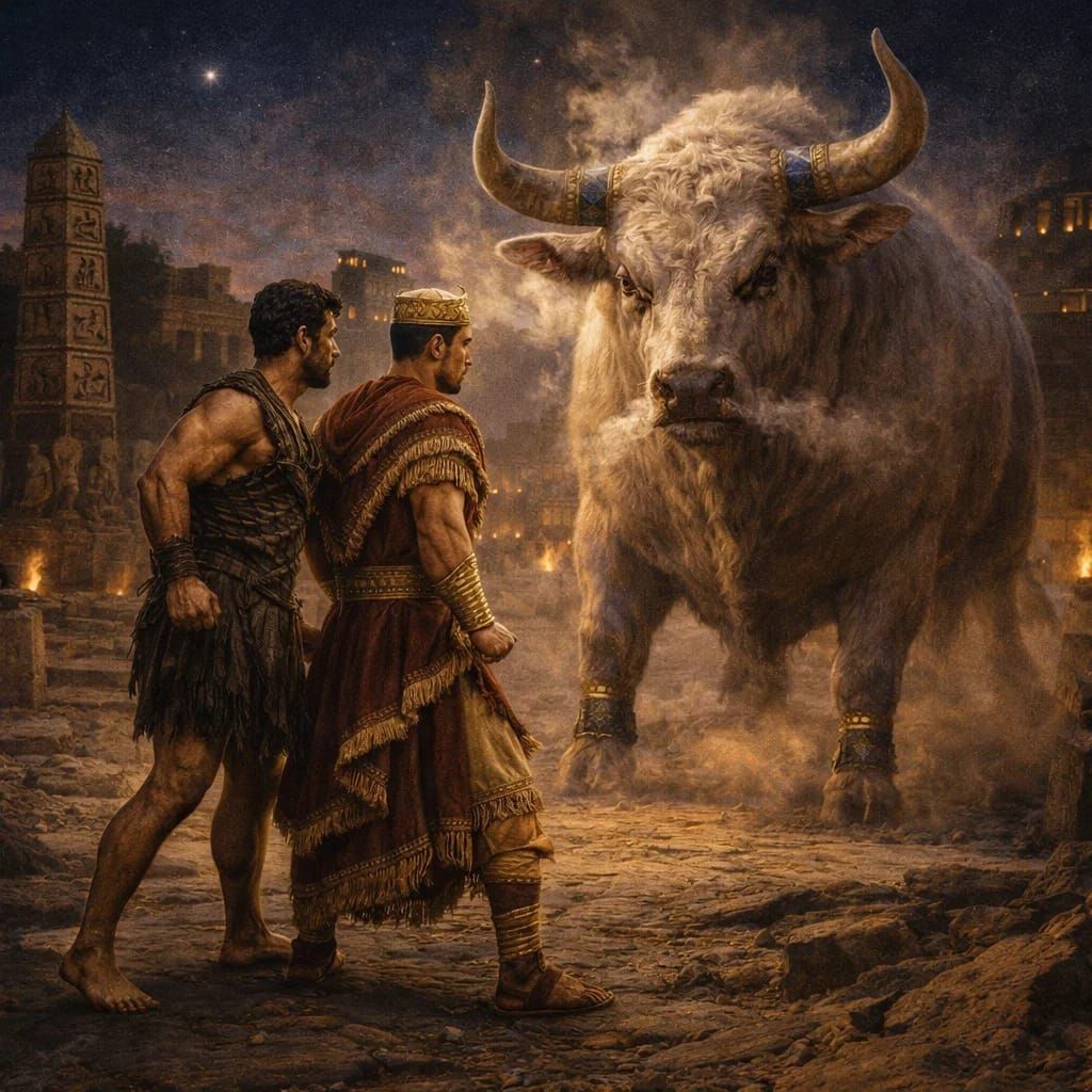 Echoes of Su(m)mer: Bull of Heaven