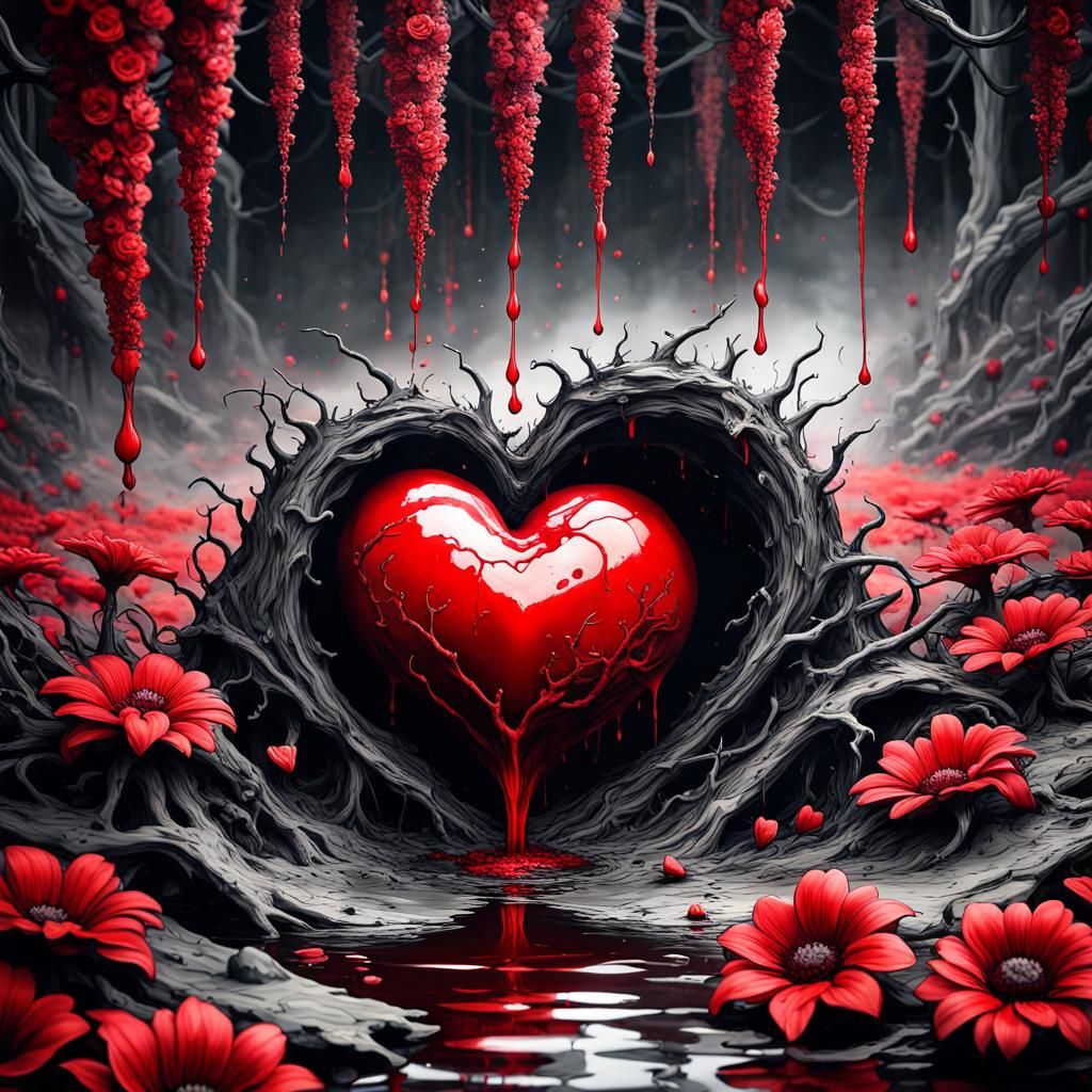 blood flowers