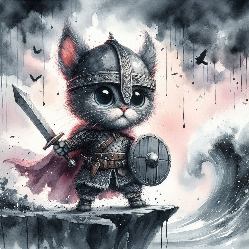 Valiant Viking Kitten