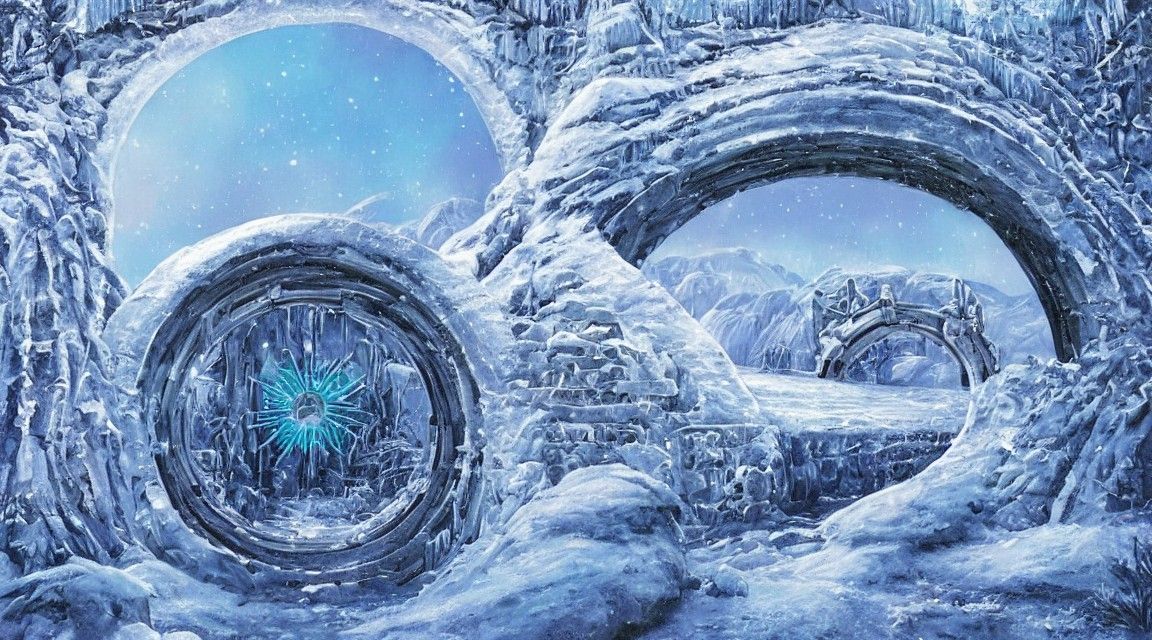 Ice portals