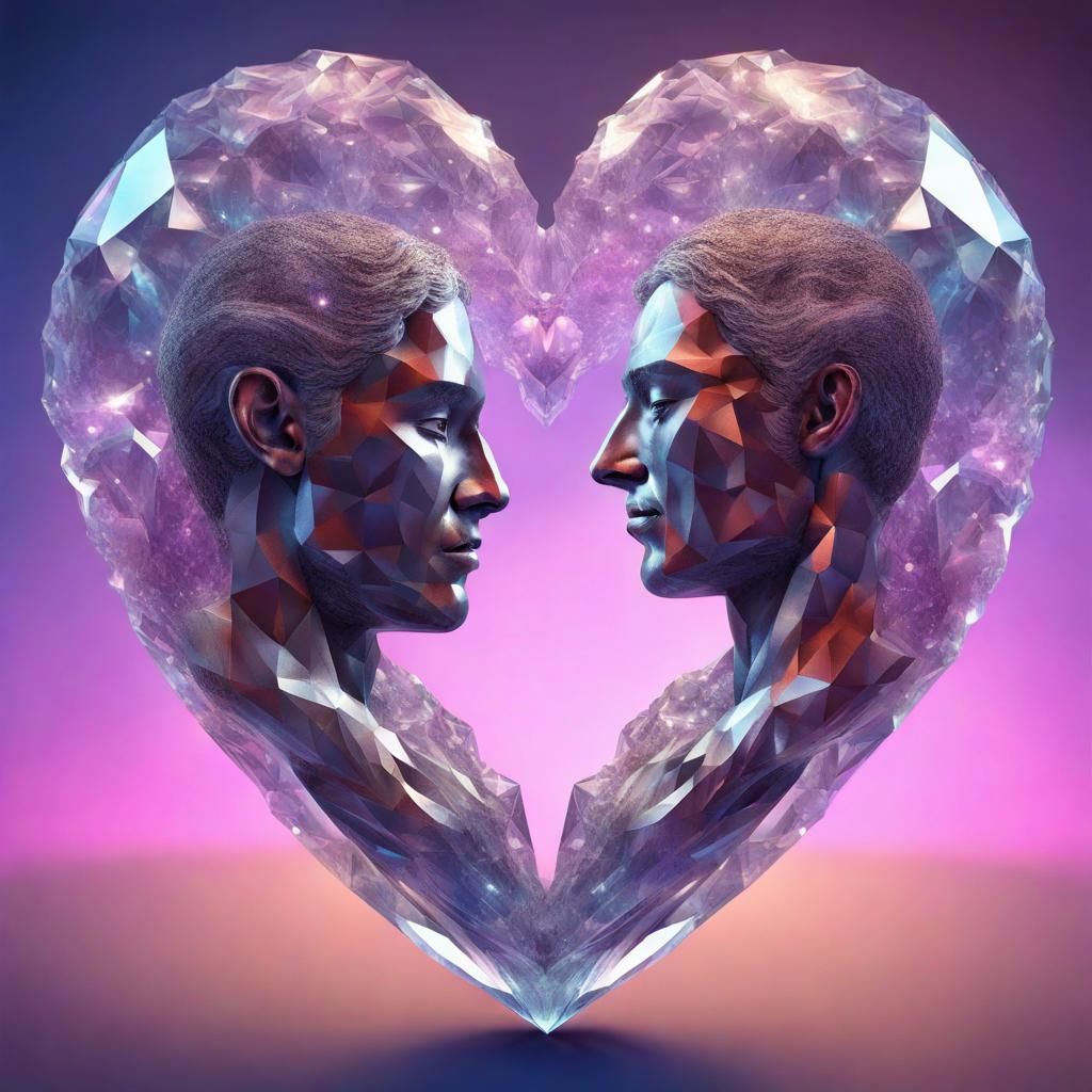 a metal heart - AI Generated Artwork - NightCafe Creator