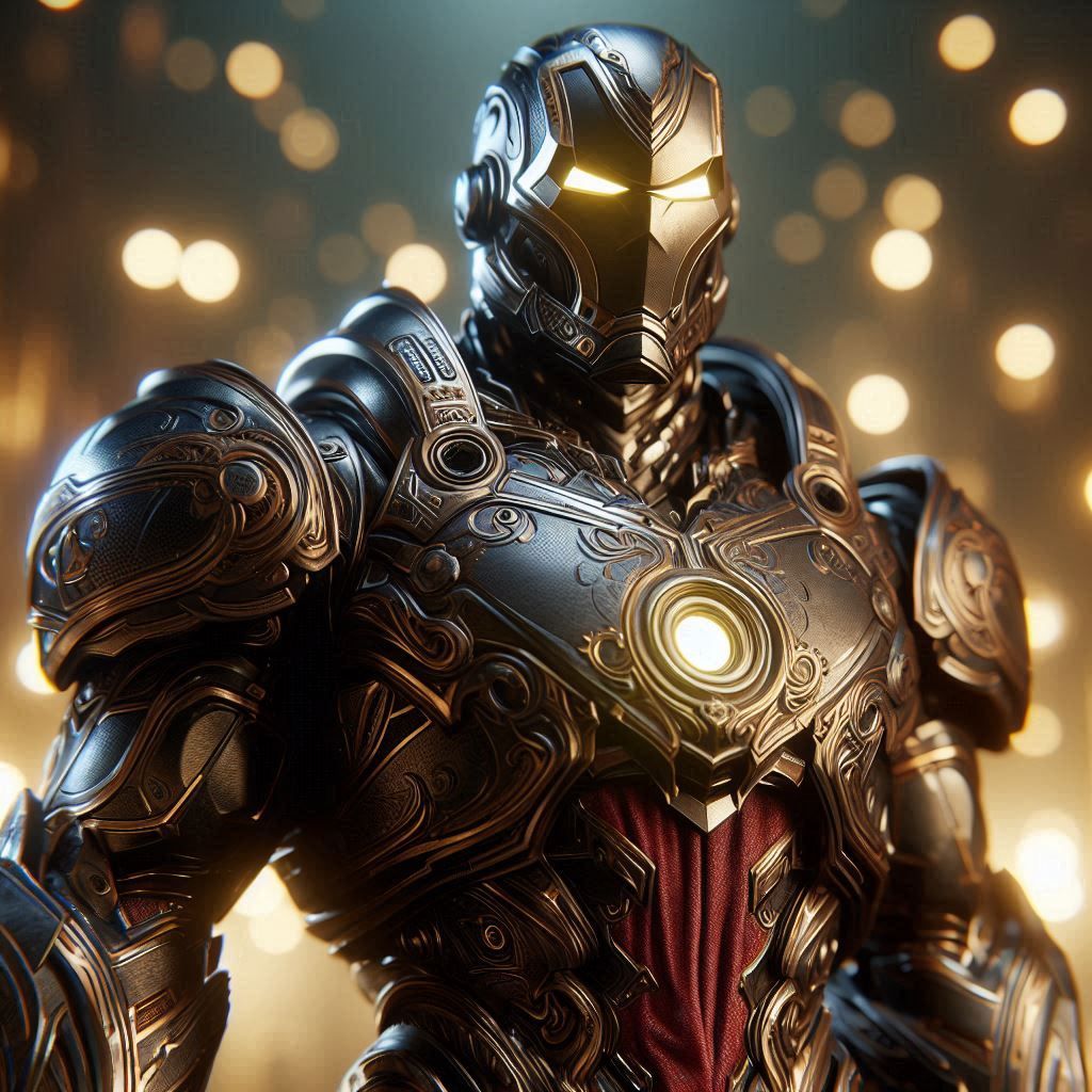 A medieval fantasy Iron Man