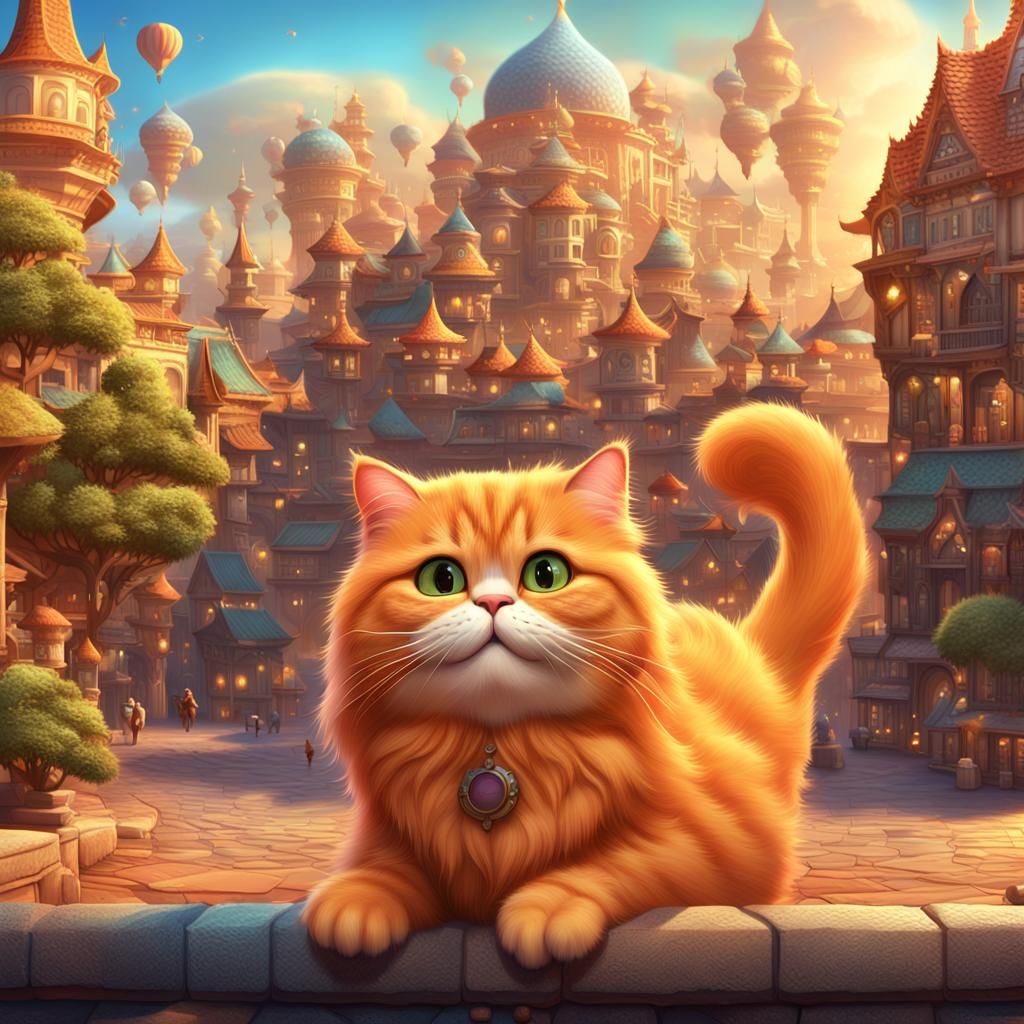 An Orange Cat