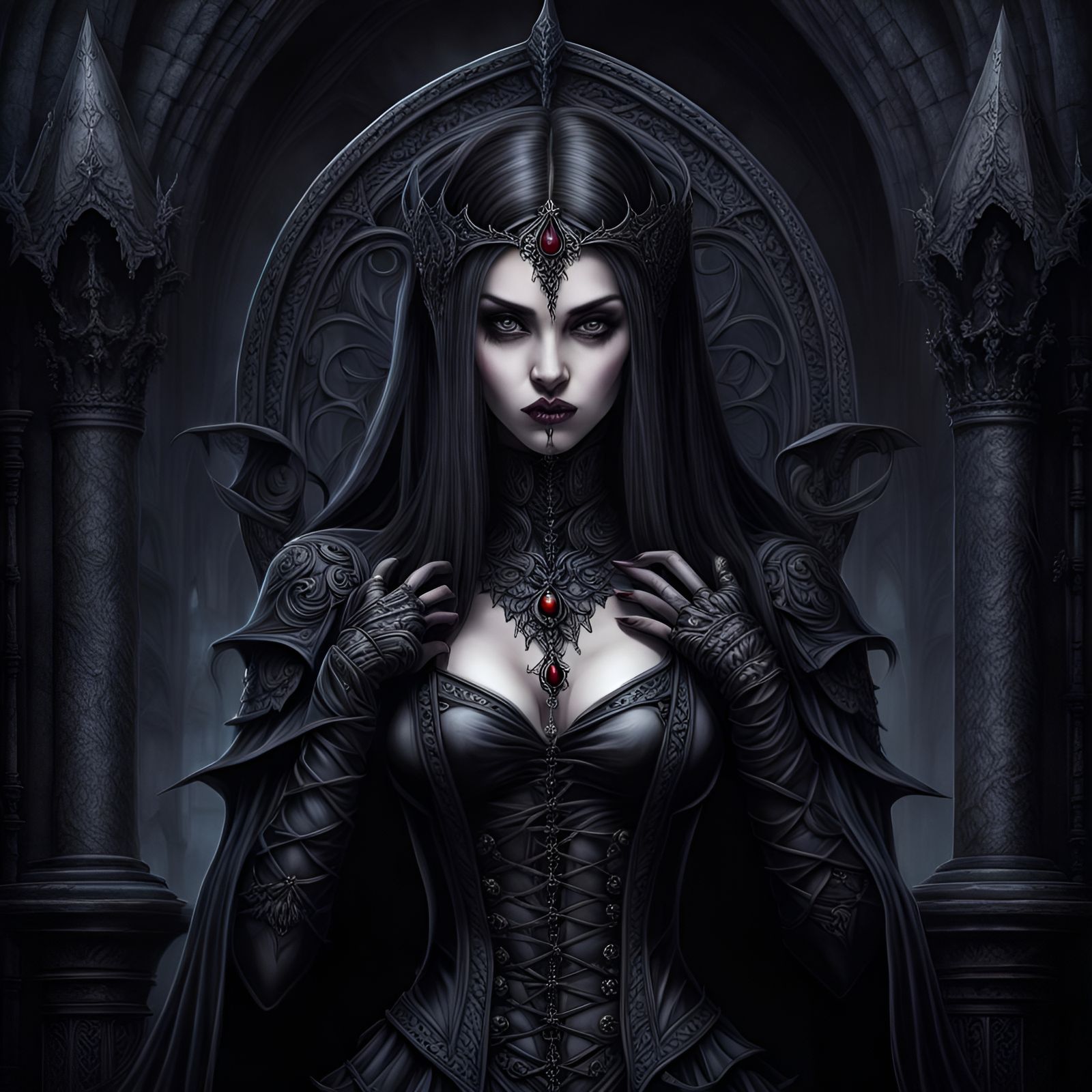 Dark Fantasy Art - AI Generated Artwork - NightCafe Creator