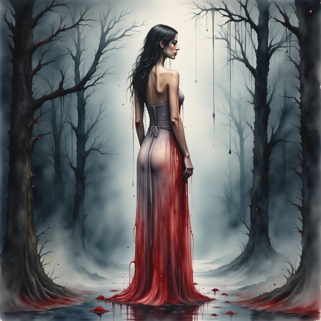 <lora:Red Water Flux:1.0> 