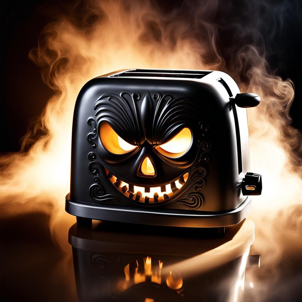Scary Toaster  by @Bunny77