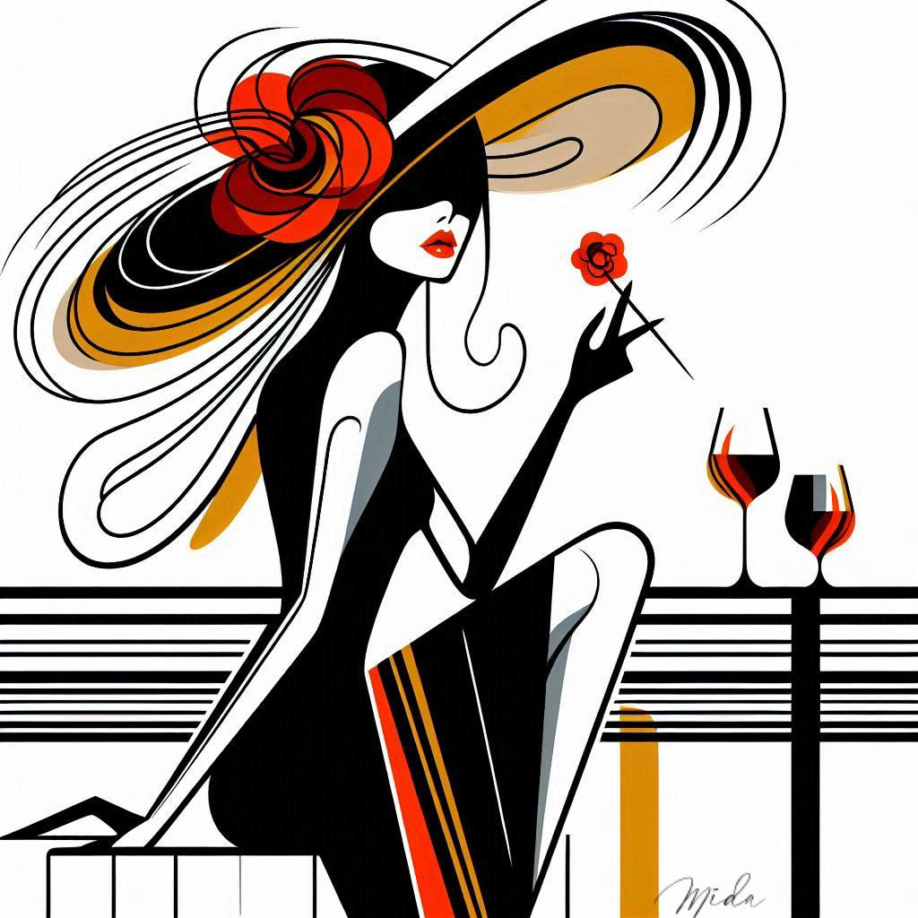 Und abends noch bisschen Wein 😉