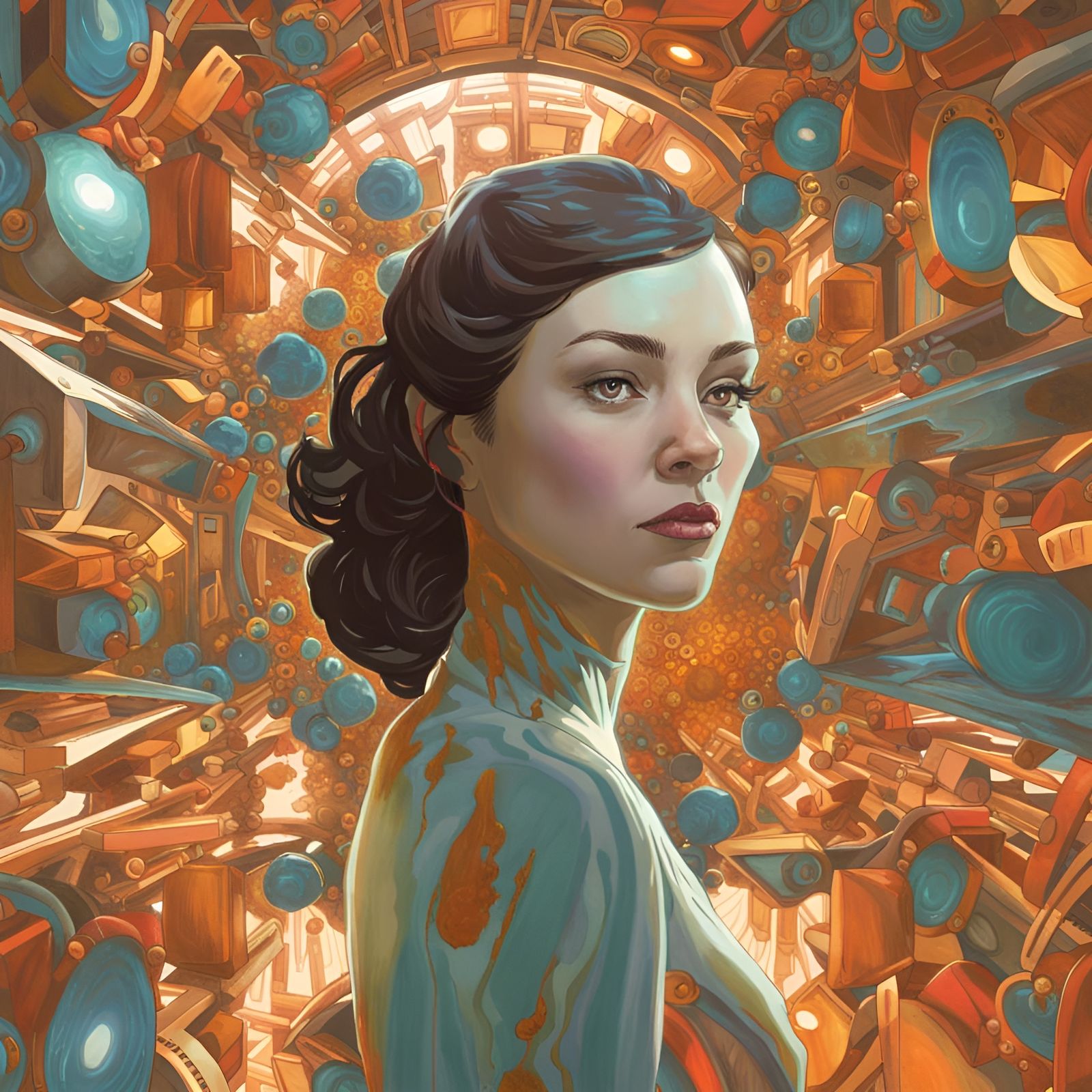 Simulacrum AI Generated Artwork NightCafe Creator