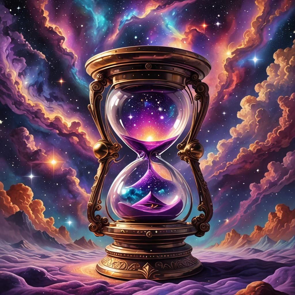 Multiversal interstellar hourglass  by @Rain Phoenix Tilla 