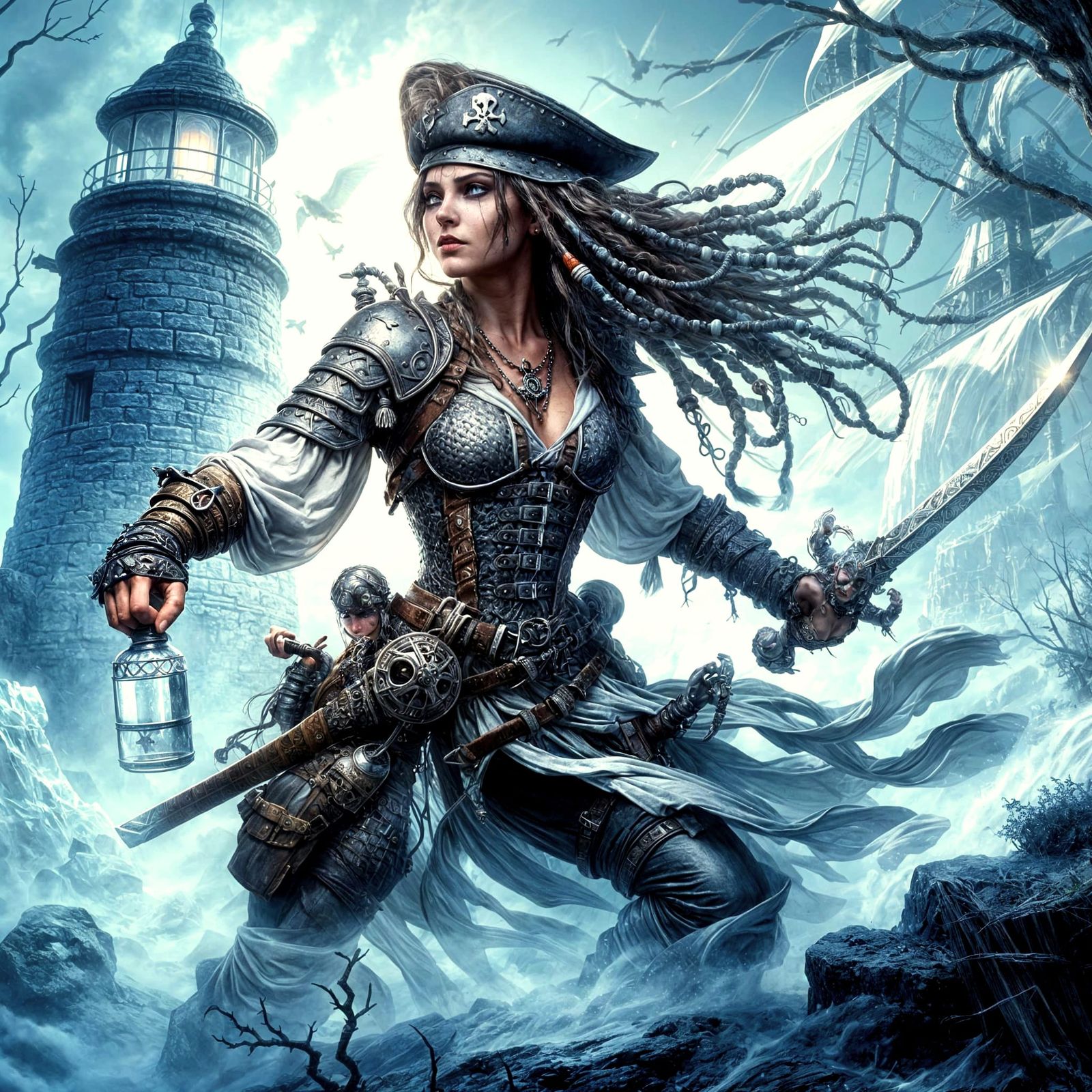 Female Undead Sweeper (Pirate Style)