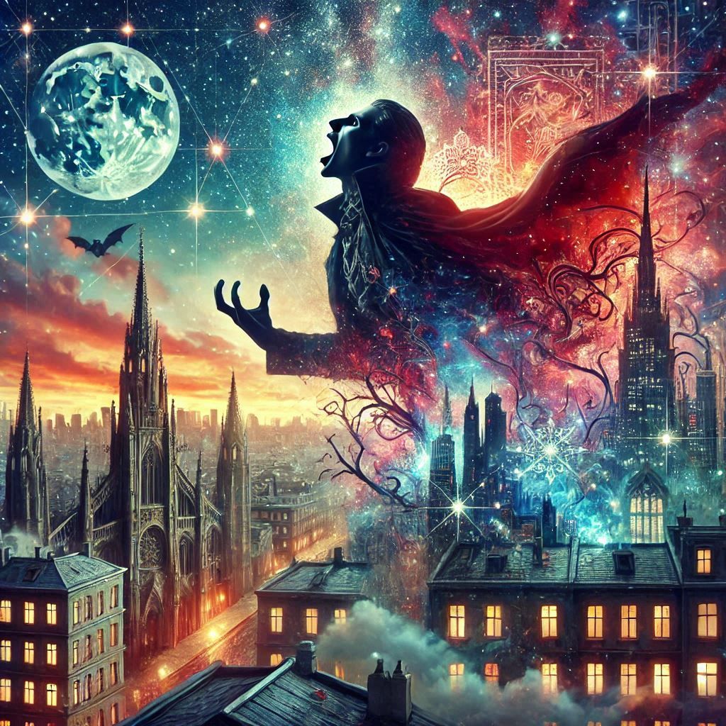 Dracula double exposure