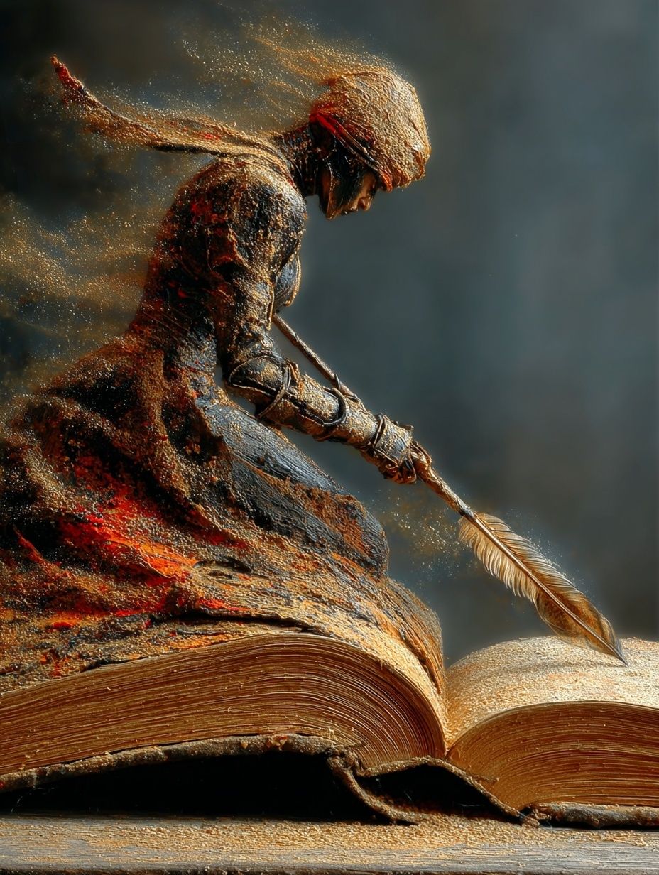 Erinnerungen aus Sand und Papier